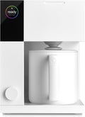 Fellow Kaffeemaschine, Weiß, Aiden Präzisions-, Thermoskanne für 10 Tassen, integrierte Brühhilfe, Terminplanung