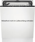 AEG Geschirrspüler, 60 cm, Weiß/Schwarz, FSE53617Z Vollintegrierter- /Serie 6000 mit SatelliteClean®