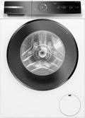 Bosch Waschmaschine, 9 kg, Weiß/Schwarz, WGB244071, Stiftung Warentest Testsieger*, Serie 8, Smarte, Made in Germany