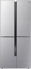 Gorenje Kühl-Gefrierkombination, 394 Liter, 182 cm, Silber, NRM8182MX Side by Side / / /NoFrost Plus / MultiFlow 360° /