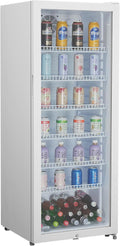 METRO Professional Getränkekühlschrank, 237 L, 110 W, Weiß, GSC4240, 6 verstellbaren Einlegeböden