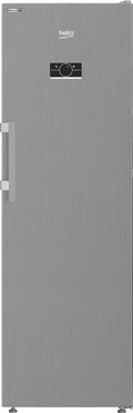 Beko Kühlschrank, 365 l, 35 dB, Edelstahl, Vollraum- B7RMLNE446ZXP, Gesamtrauminhalt, wechselbarer Türanschlag