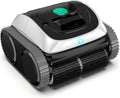 WYBOT Poolroboter, 150m, Schwarz/Weiß/Hellgrün, (Upgrade) C1-01 für Einbau- Überbaupools, Akku: 150 Min, Smart Navigation & App-Weiß&Hellgrün