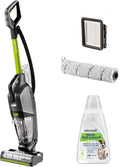 Bissell Staubsauger, Grau/Schwarz/Grün, CrossWave HydroSteam PET, Nass Trockensauger mit Kabel, Saugt, Wischt & Trocknet