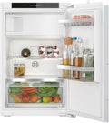 SHARP Einbau-Kühlschrank SJ-LD110E0XD-EU mit 4*Gefrierfach/Breite 54 cm / 88er Nische (Festtür) / 112 L Volumen, davon 16 L im Gefrierfach / 33 dB /