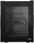 Corby of Windsor Mini-Kühlschrank, 35 L, Schwarz, Eton Glastür-Minibar in und, EU-Stecker