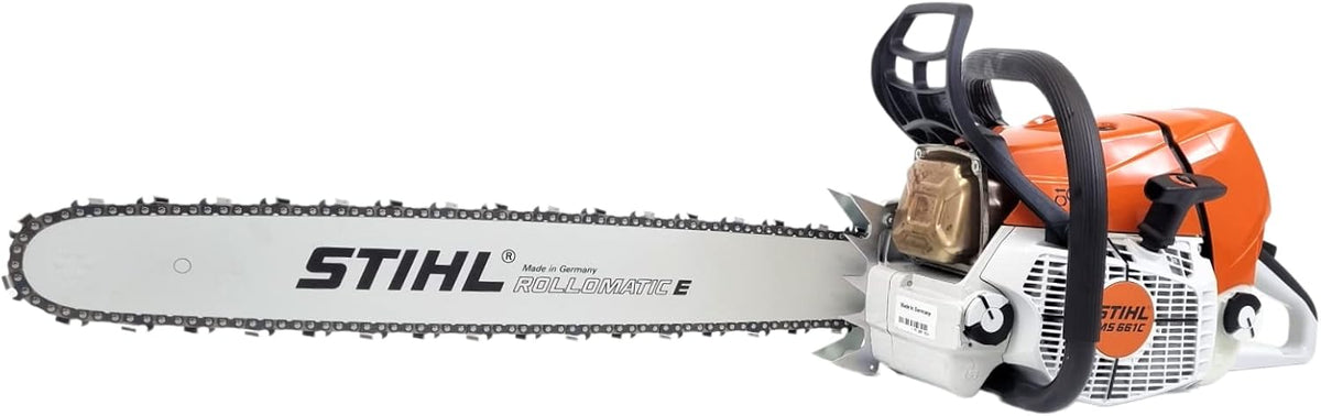 Stihl Kettensäge, 50 cm, Orange/Schwarz/Silber, Motorsäge MS 661 C-M ( Schwertlänge)