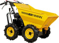 Güde Schubkarren, 196 cm, 400 kg, 120 l, Gelb/Schwarz, Allraddumper GAD 400.1/4x4 (4-Takt-Motor, ³ Hubr., 6 (kW/PS)