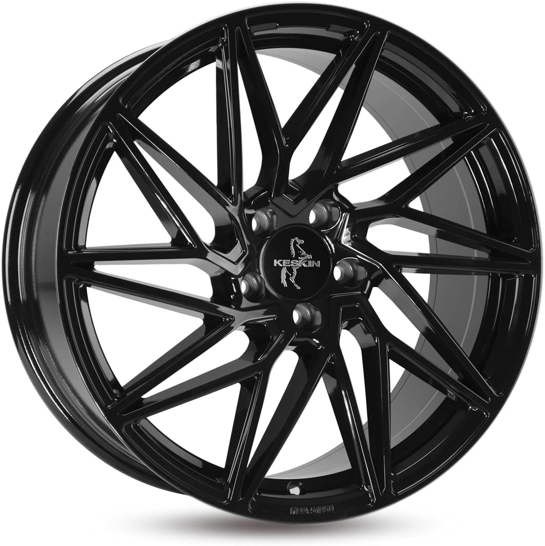 Keskin Felgen, Schwarz, KT20 8, 5Jx19 5/120 ET35 72, 6 BP