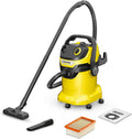 Karcher Nass-Trockensauger, 1.100 W, 2,2 m, 25 l, 5 V, Gelb/Schwarz, Kärcher Nass-/Trockensauger WD -25/5/22, Blasfunktion