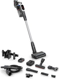 Bosch Staubsauger, 4 Ah, Schwarz/Silber, Akku- Unlimited 9 BTS942WQC, kabellos, MicroClean Technology, Display, Staubkomprimierung