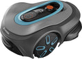 Gardena Mähroboter, 800 m, Grau/Schwarz/Blau, smart SILENO max ², für Rasenflächen bis ², LONA Intelligence, Trim-to-Edge