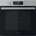Whirlpool Backofen, 71 l, Schwarz/Silber, Eingebauter Multifunktionsofen von OMR551RR0X Pyrolyse