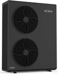 ALSAVO Kompressor, 26 kW, Schwarz, Monoblock Luft Wärmepumpe HEAT EVI, Dreiphasig mit Doppelventilator, A+++ Energieeffizienz