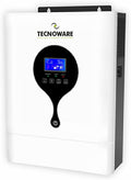 Tecnoware Power Systems Hybridwechselrichter, 120 V, 450 V, Weiß/Schwarz, Hybrid Solar-Wechselrichter 3500VA, Reine Sinuswelle