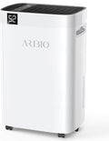 ARIBIO Luftentfeuchter, 200m, 20 L, 60m, Weiß/Schwarz, /Tag Hochleistungs Entfeuchter, Raumentfeuchter mit LED Anzeige