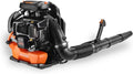 Fuxtec Laubbläser, schwarz/orange, Benzin rückentragbar FX-LBP165T - 334 km/h - rückenschonend, 2-Takt Blasgerät