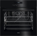 AEG BEE43511AB Einbaubackofen Backofen, Schwarz, BPE742220B / Pyrolyse, Selbstreinigung / Kerntemperatursensor / SoftClosing /