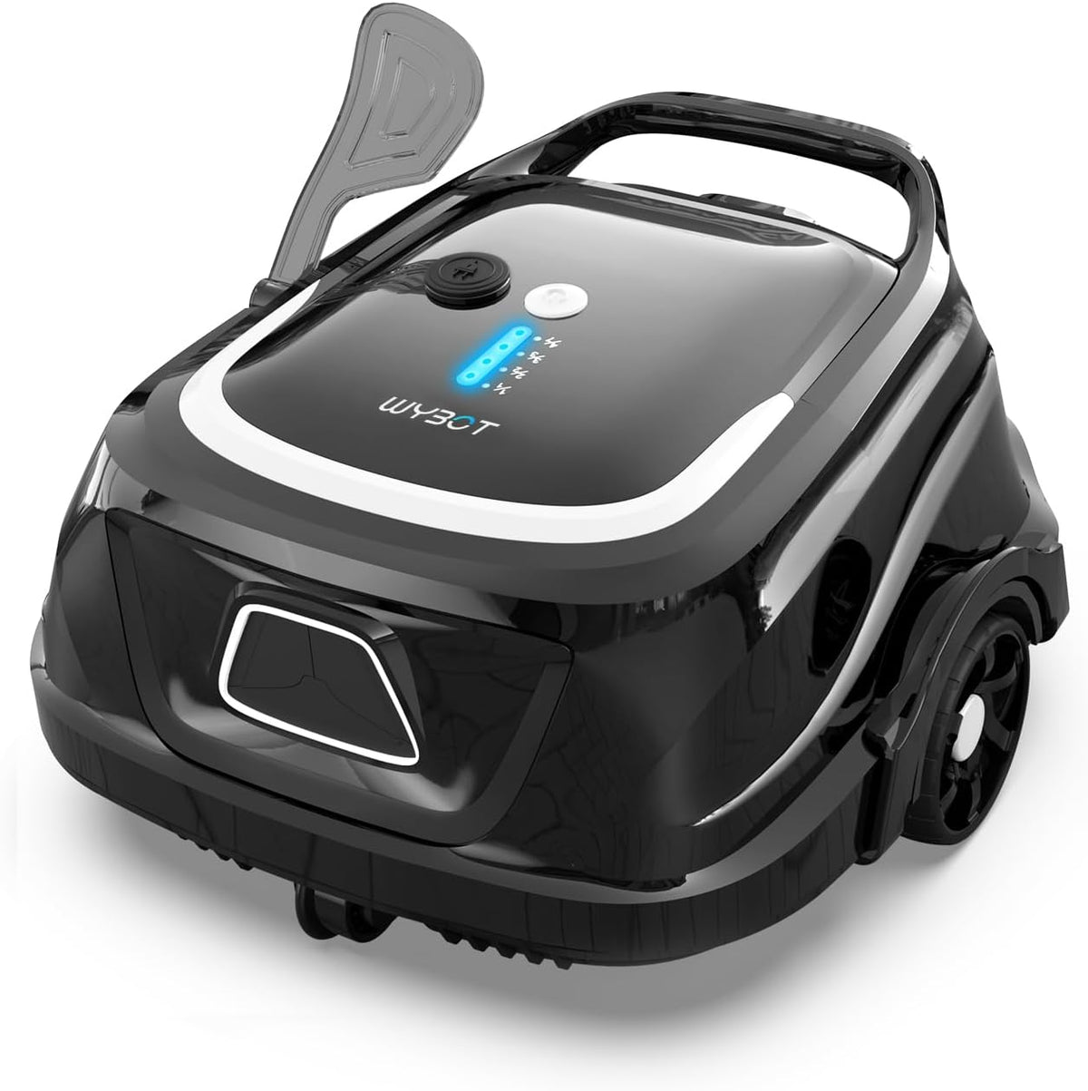 WYBOT Poolroboter, Schwarz/Weiß, (2025 Upgrade) A1, Laufzeit bis zu 120 Minuten, Pool Roboter Kabellos mit Doppelfilter und Akku