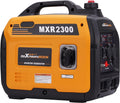 maXpeedingrods Laptop, 2300 W, 230 V, 4 L, Orange/Schwarz, Inverter Stromerzeuger Superleise Tragbarer für Outdoor