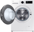Samsung Waschtrockner, 6 kg, Weiß/Grau, AI Ecobubble WD90DG5B15BE, L60 cm, 1400 U/min, Weiß