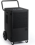 iOCHOW Luftentfeuchter, 5,5 L, 70 L, Schwarz, / Tag Industriellen Elektrischer : Fläche 200m2 / 500m3, 24Hr Timer Raumentfeuchter Trocknungsgerät