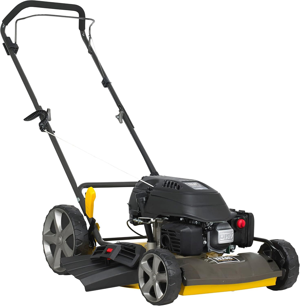 Texas Rasenmäher, 51 cm, Schwarz/Gelb, Smart 5105WS (4-Takt Benzinmotor, Schnittbreite, 2600 Watt Leistung, Seitenauswurf