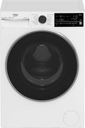 Beko Waschmaschine, 9 kg, weiß/schwarz, B5WFT79410 W bPRO 500 Waschvollautomat, 1400 U/min, SteamCure Dampffunktion