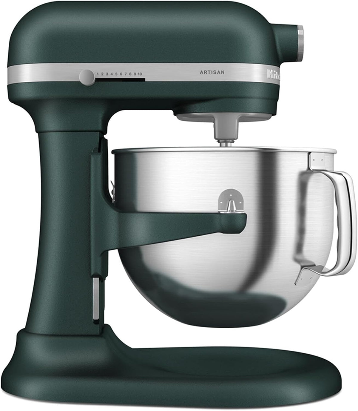 KitchenAid Universalküchenmaschinen, 6,6 Liter, Dunkelgrün/Silber, Artisan Küchenmaschine 5KSM70SHXEPP - Pebbled Palm