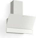 Klarstein Dunstabzugshaube, 60 cm, 820 m, Weiß, Velaire - Kopffreihaube, ³/h Boost, A++ Energieeffizienz, Touch-Bedienung