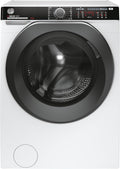 Hoover Waschmaschine, 8 kg, weiß/schwarz, H-WASH 500 HWP 48AMBC/1-S / /Klasse A/Eco-Power Inverter