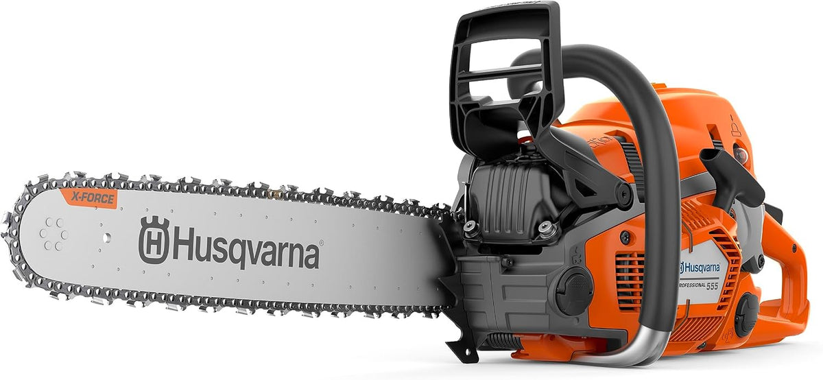 Husqvarna Kettensäge, Orange/Silber, Motorsäge 555 (9705012-18)