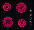 Beko Kochfeld, 5800w, 58 cm, Schwarz, 4-brenner glaskeramik- hic64100