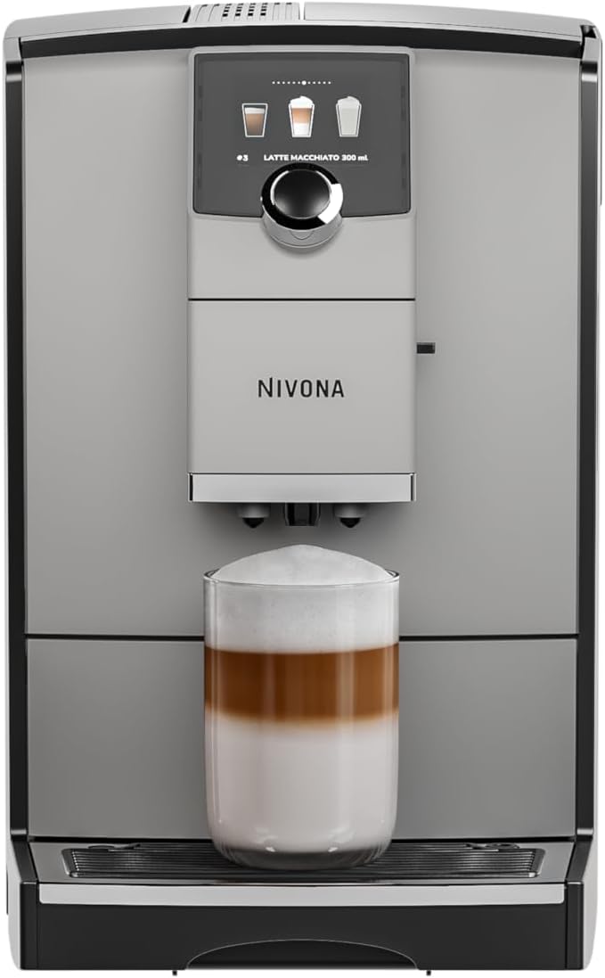 Nivona Kaffeevollautomat, Grau/Schwarz, NICR793 NICR 793 Design Grau Sondermodell