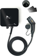 smart Juice Ladestationen, 11 kW, Schwarz, Charger Me - Wallbox, Ladekabel Typ 2, RFID Zugang, Ladestation für alle Elektroautos - Made in Germany