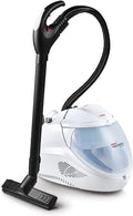 POLTI Staubsauger, 2450 W, 4 Bar, Schwarz/Weiß, Vaporetto Lecoaspira FAV30, Dampfreiniger und mit Wasserfilter