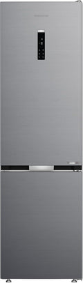 GRUNDIG Kühlschrank, 355 l, Silber, GKPN 66930 LXP/freistehend Kühl-/Gefrierkombination /