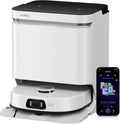 EUREKA Saugroboter, Weiß/Schwarz, J15 Pro Ultra Saug- & Wischroboter + All-in-One-Station, 16200Pa, LDS Navigation