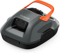 Gosvor Poolroboter, 3,4 KG, Grau/Orange, Akku, 4500 LPH Effiziente Reinigung mit 90 Min Laufzeit, Leicht Bodensauger