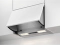 AEG Dunstabzugshaube, 59,8 cm, Weiß/Grau, DEB1621S (Einbau) / klappbar mit 3 Leistungsstufen / Einbau, 1 kWh pro Jahr / grau