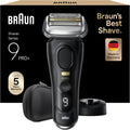 Braun Elektrorasierer, Schwarz/Silber, Series 9 Pro+ Rasierer Herren Elektrisch, mit 5 Rasierelementen, Rasierapparat