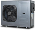 Smad Kompressor, 12KW, 240 V, Grau/Schwarz, R290 A+++ Inverter Luft Wärmepumpe, Warmwasser, Kühlung, Heizung, monoblock