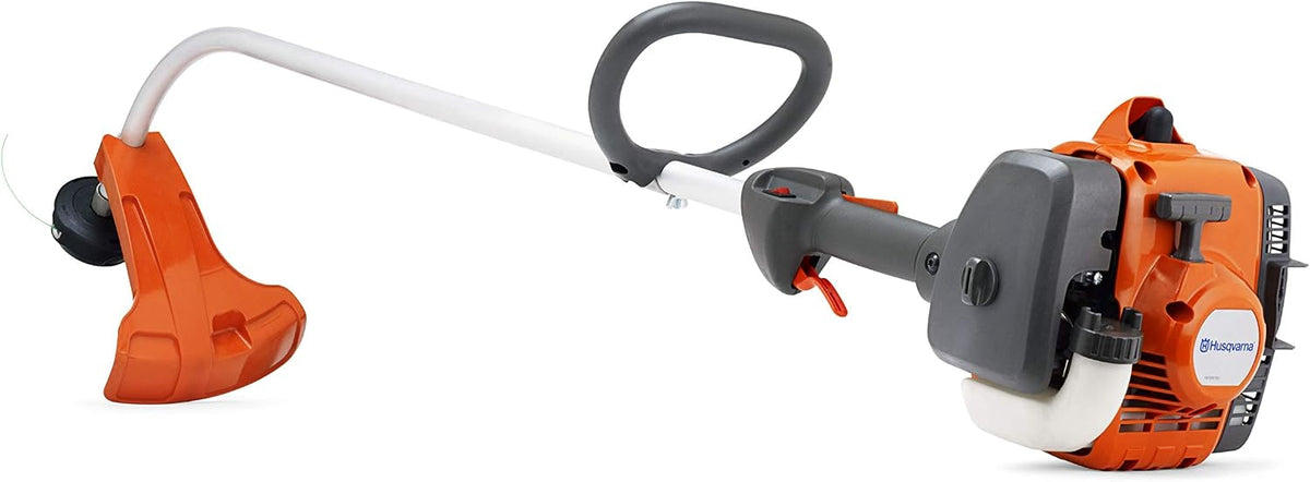 Husqvarna Elektrorasierer, Orange/Grau/Weiß, 122C 21, 7cc 2-Takt Gas Powered Curved Shaft String Trimmer