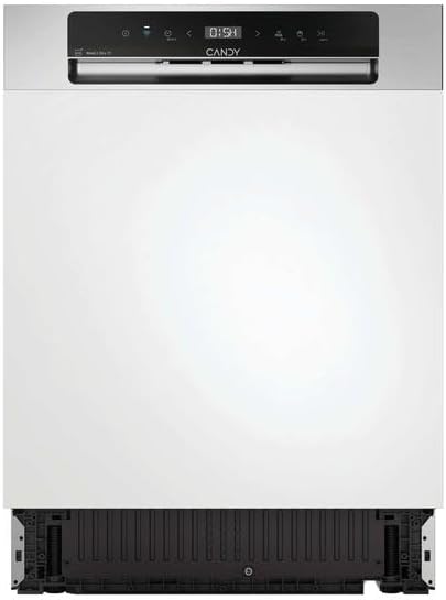 CANDY Geschirrspüler, Maximale Größe (60 cm)., 44 dB., Weiß/Schwarz, CH3C4F0S Einbau-, 60 cm, 13 Gedecke, WLAN
