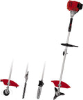 Einhell Heckenschere, 25,5 cm, 39,5 cm, 1,5 KW, 42 cm, Rot/Schwarz/Silber, Benzin-Sense Multitool GC-MM 52 I AS (