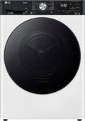 LG Wärmepumpentrockner, 9 kg, Weiß/Schwarz, RT90V9P, Kapazität, Dual Inverter Technologie, Automatisch selbstreinigender Kondensator