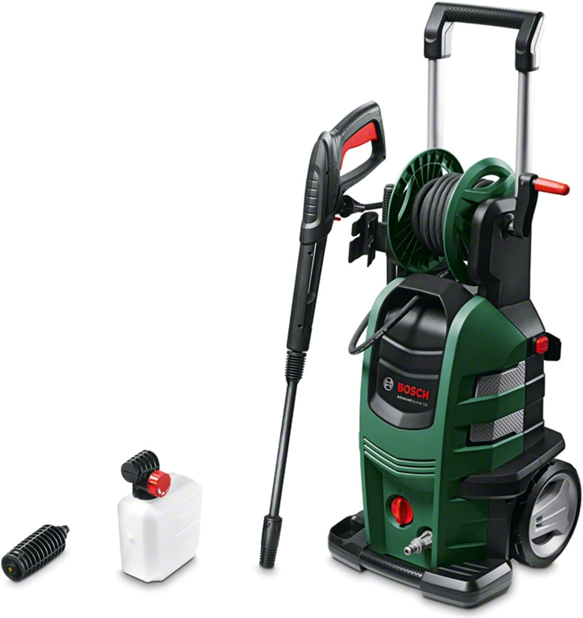 Bosch Hochdruckreiniger, 160 bar, 570 l, Grün/Schwarz, AdvancedAquatak 160 - 2600 Watt, vielseitige Reinigungsmöglichkeiten