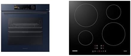 Samsung Backofen, 60 cm, Schwarz, Set: Einbau Dual Cook Flex + Induktionskochfeld, SmartThings, Touch Steuerung