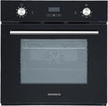 respekta Backofen, 56 Liter, schwarz, Glas Einbau autark / 10 Beheizungsarten/LED Timer & Touch
