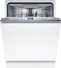Standgeschirrspüler SMS4EVI09E B:60 cm H:84,5 cm T:60 cm, 60 cm, Weiß/Silber, Bosch SMV4ECX24E Serie 4, Smarter Vollintegriert